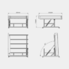 FB-208  <BR> ASSEMBLY & TILT TABLE - Image 2
